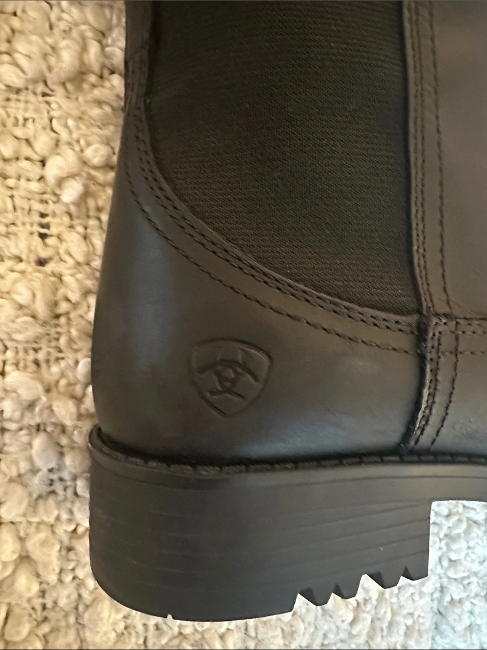 Ariat Black Waterproof Leather Knee High Riding Boots